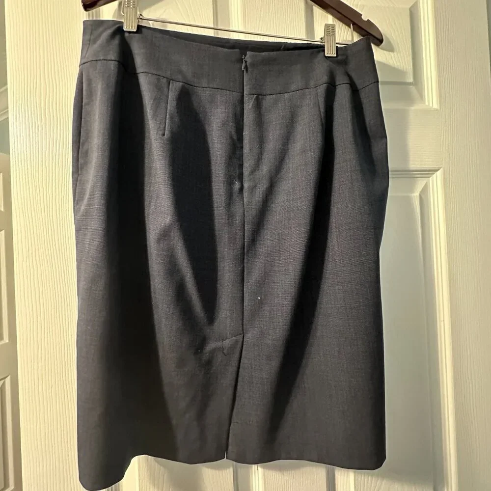 Banana Republic Navy Blue Suit Skirt Size 12